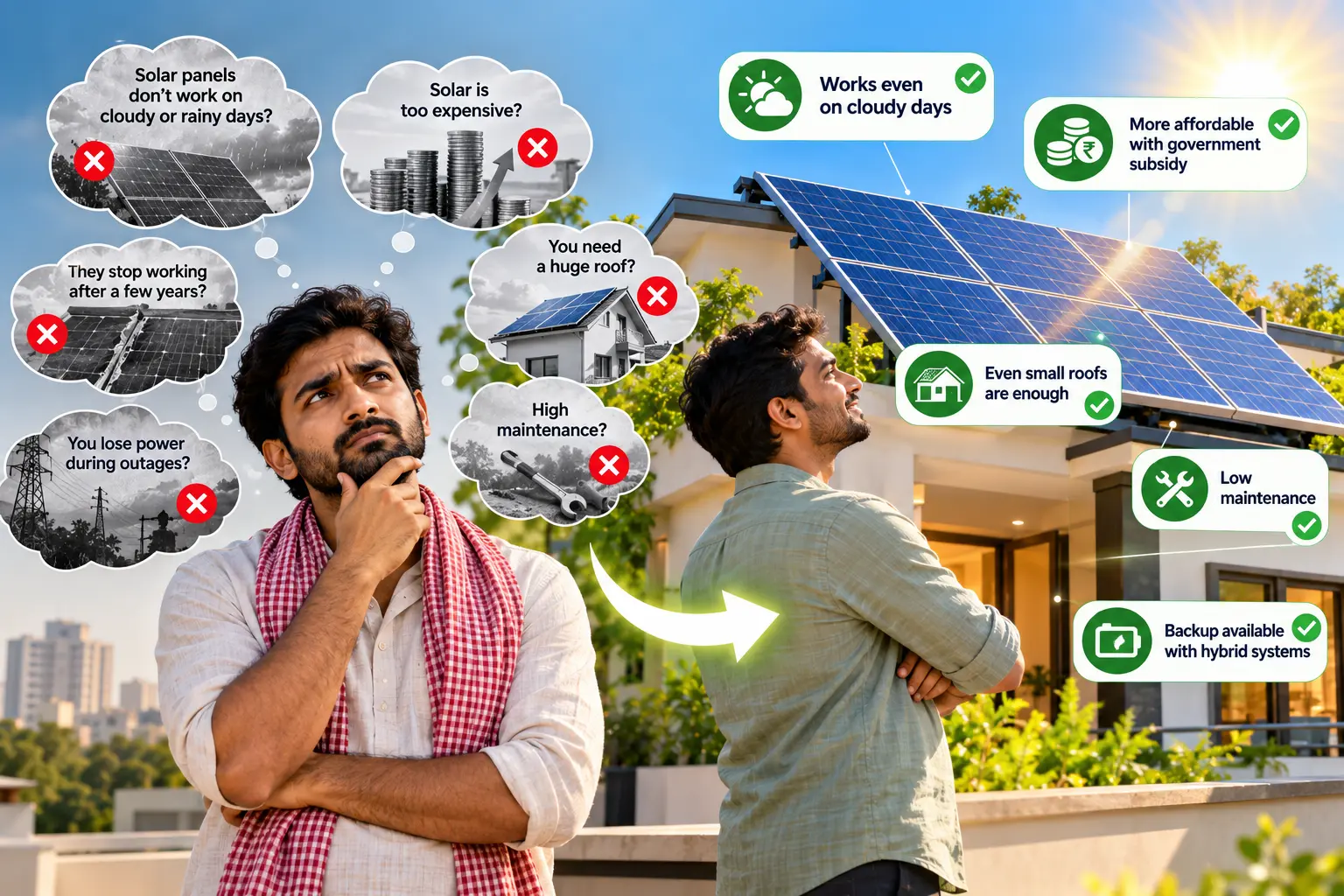 10 Common Myths About Solar Power in India, Busted